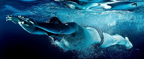 piscines mourgues nageur