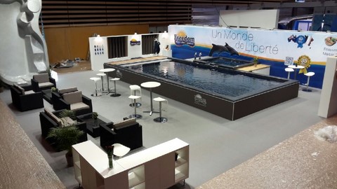 Freedom piscines au salon